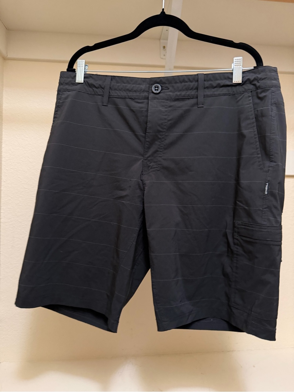 O'Neill Black Striped Surf Short